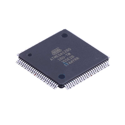 गुणवत्ता  ATMEGA1280-16AU Micro Controller Chip TQFP-100 New and Original Integrated circuit कारखाना