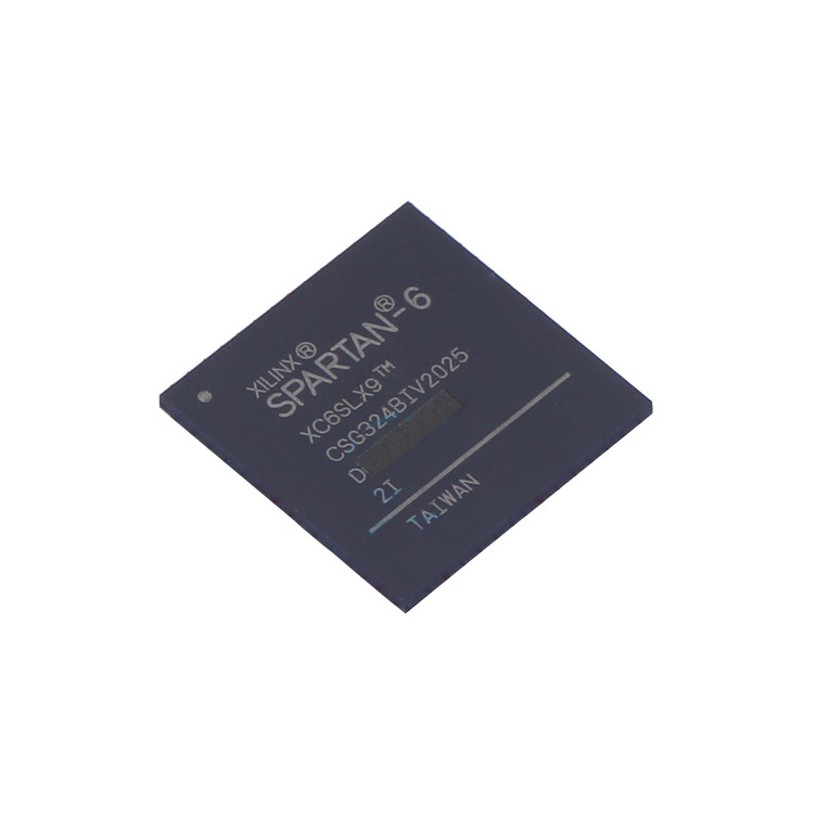 XC6SLX9-2CSG324I BGA324 xilinx चिप्स 1.2V इनपुट-आउटपुट मात्रा 200 फील्ड प्रोग्रामेबल गेट ऐरे आईसी इलेक्ट्रॉनिक