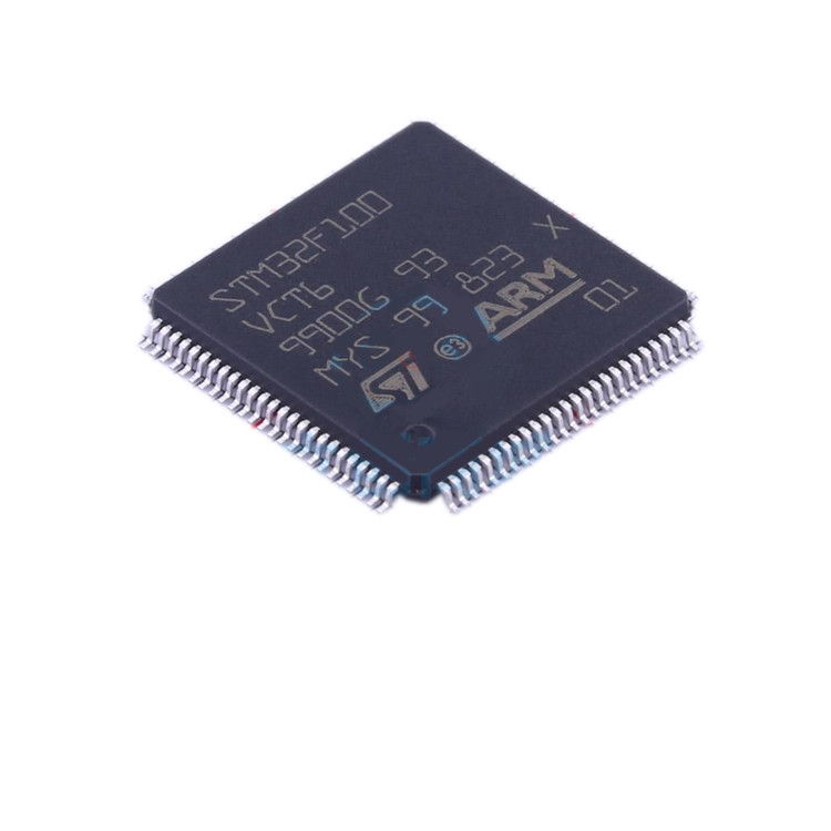 STM32F100VCT6 LQFP64 इलेक्ट्रॉनिक घटक वितरण नया मूल परीक्षण एकीकृत सर्किट चिप IC STM32F100VCT6