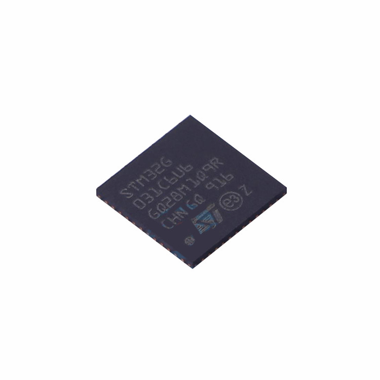 STM32G031C6U6 मूल माइक्रोकंट्रोलर चिप IC STM32G031C8U6 STM32G031C4U6 IC MCU 32BIT 32KB फ्लैश 48UFQFPN