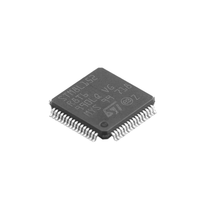 STM8L152R8T6 माइक्रोकंट्रोलर और प्रोसेसर IC MCU 8BIT 64KB FLASH 64LQFP एकीकृत सर्किट आईसी चिप STM8L152R8T6