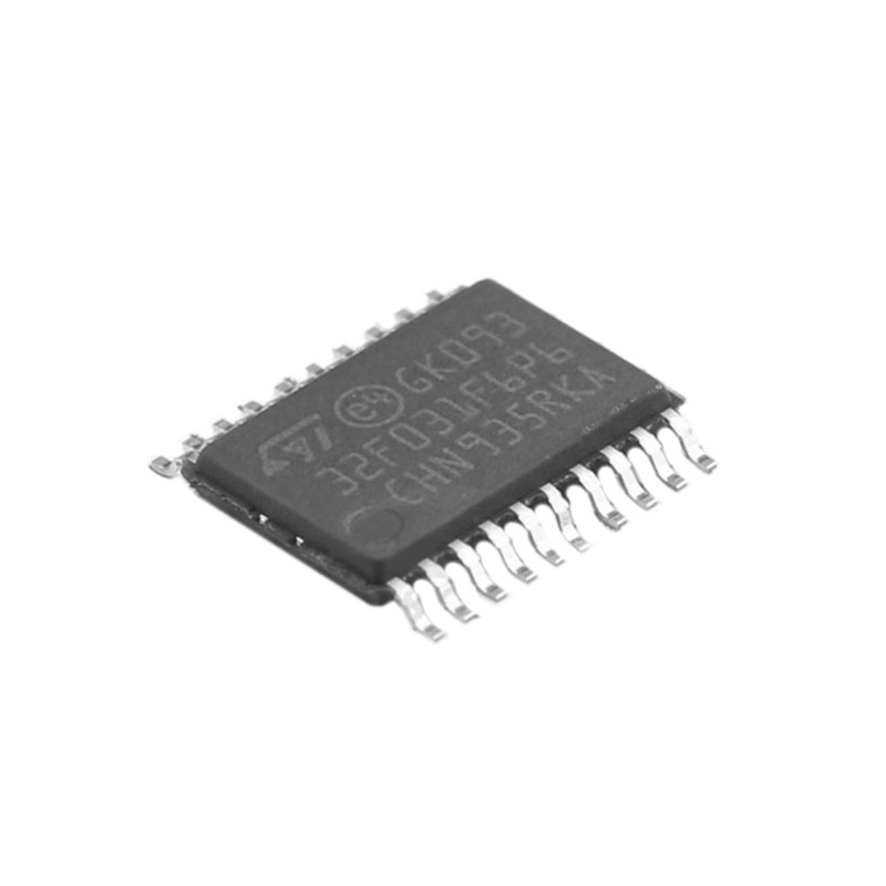 STM32F031F6P6 नया परीक्षक एकीकृत सर्किट परीक्षक एम्पलीफायर पीसीबी STM32F031F6P6 TSSOP20 48MHz 32KB IC चिप