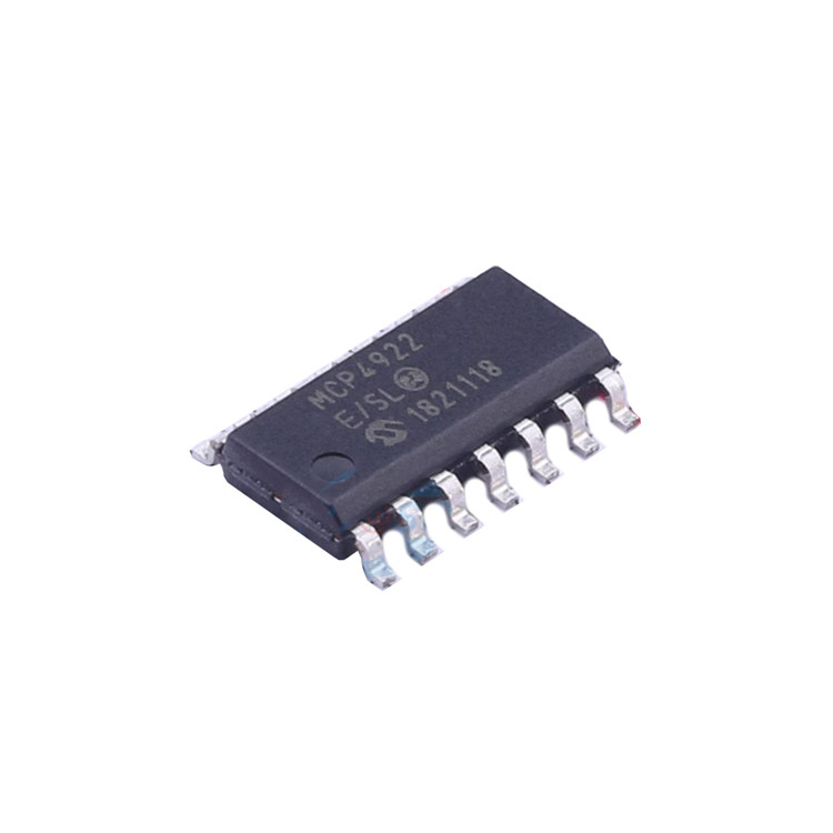 MCP4922-E/SL नया और मूल  MCP4922-E/SL SOIC-14 इंटीग्रेटेड सर्किट