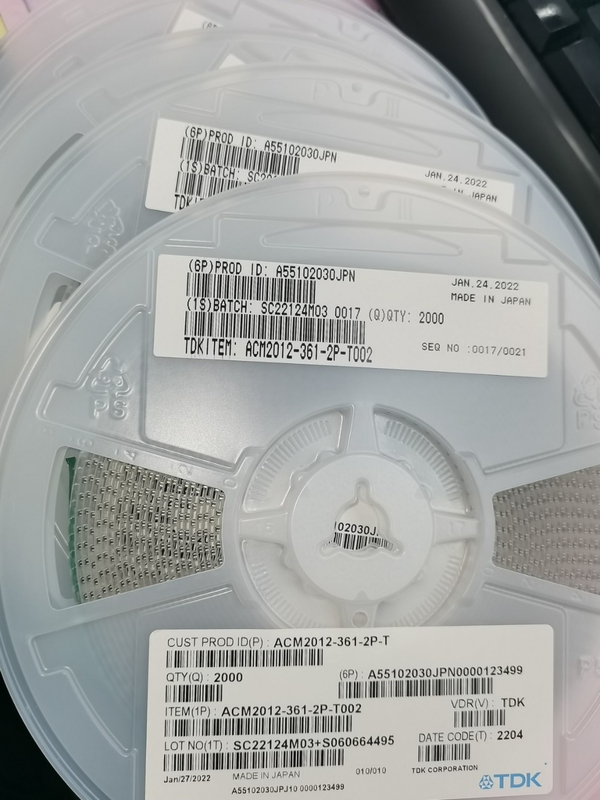 ACM2012-361-2P-T002 SMD इंटीग्रेटेड सर्किट चिप IC, बिल्कुल नया मूल, अप्रयुक्त