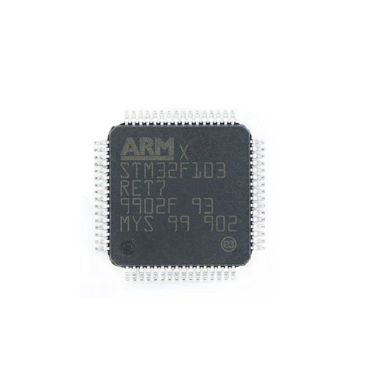स्टॉक में माइक्रोकंट्रोलर IC MCU 32BIT 512KB फ़्लैश 64LQFP इंटीग्रेटेड सर्किट ic चिप STM32F103RET7