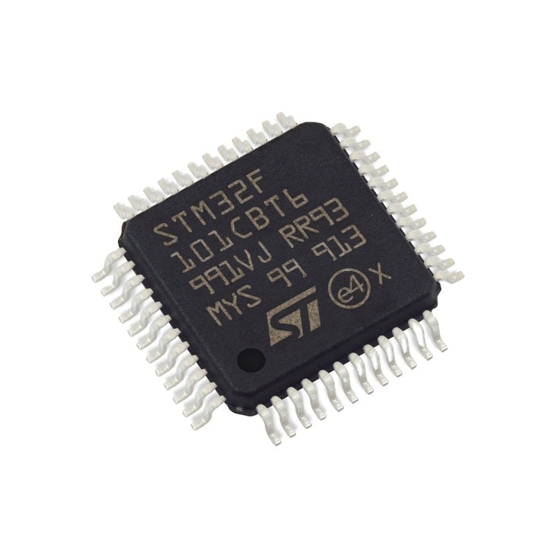 स्टॉक में माइक्रोकंट्रोलर IC MCU 32BIT 128KB फ़्लैश 48LQFP इंटीग्रेटेड सर्किट ic चिप STM32F101CBT6