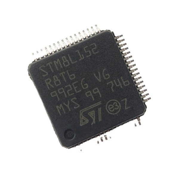 स्टॉक में माइक्रोकंट्रोलर और प्रोसेसर IC MCU 8BIT 64KB फ़्लैश 64LQFP इंटीग्रेटेड सर्किट ic चिप STM8L152R8T6