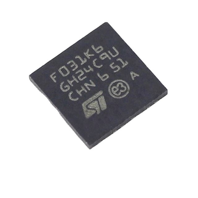 स्टॉक में माइक्रोकंट्रोलर IC MCU 32BIT 32KB फ़्लैश 32UFQFPN इलेक्ट्रॉनिक घटक इंटीग्रेटेड सर्किट STM32F031K6U6