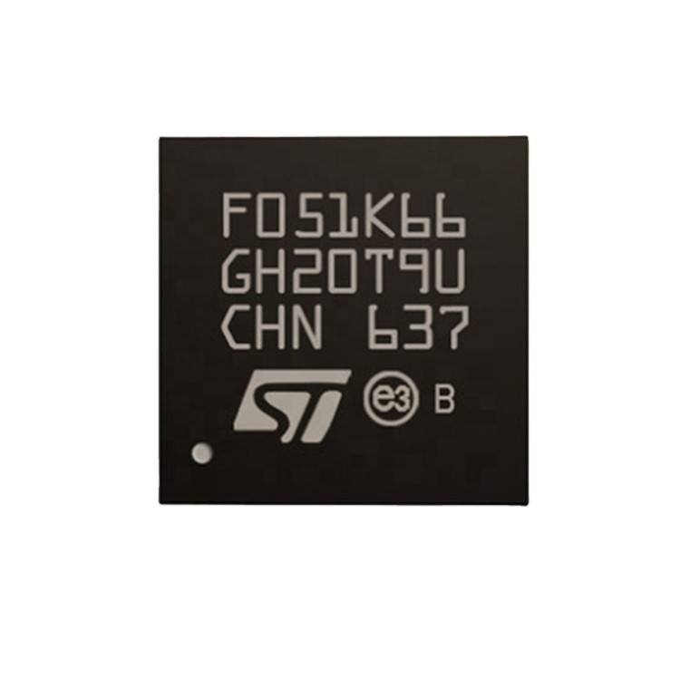 स्टॉक में माइक्रोकंट्रोलर IC MCU 32BIT 32KB फ़्लैश 32UFQFPN इलेक्ट्रॉनिक घटक इंटीग्रेटेड सर्किट STM32F051K6U6