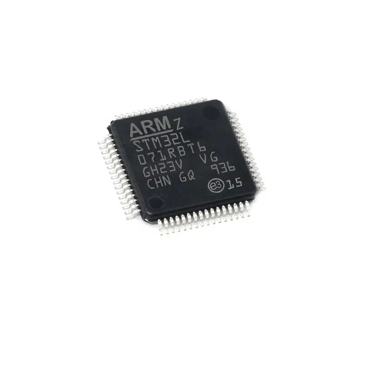 स्टॉक में माइक्रोकंट्रोलर IC MCU 32BIT 128KB फ़्लैश 64LQFP इलेक्ट्रॉनिक घटक इंटीग्रेटेड सर्किट STM32L071RBT6