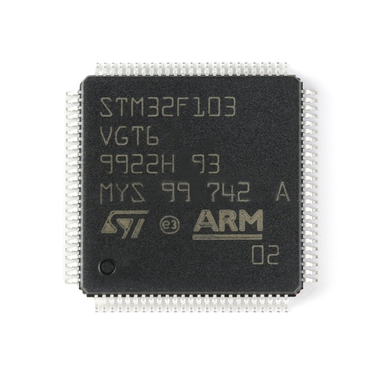 स्टॉक में माइक्रोकंट्रोलर IC MCU 32BIT 1MB फ़्लैश 100LQFP इलेक्ट्रॉनिक घटक एकीकृत सर्किट STM32F103VGT6