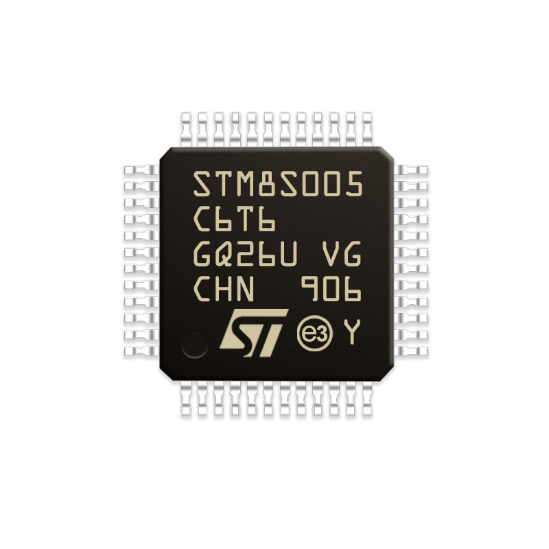 चुआंग्युनक्सिनयुआन STM8S005C6T6 MCU 8-बिट 16MHz 32KB फ्लैश 48-LQFP STM सीरीज माइक्रोकंट्रोलर IC STM8S005C6T6