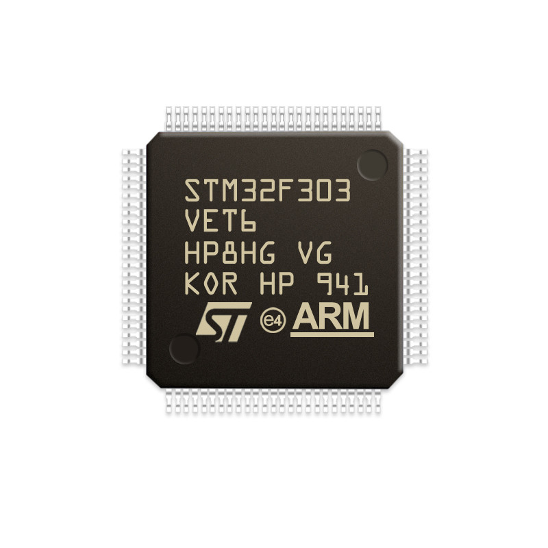 चुआंग्युनक्सिनयुआन STM32F303VET6 क्वालिटी इन स्टोर इलेक्ट्रॉनिक कंपोनेंट इंटीग्रेटेड सर्किट MCU माइक्रोकंट्रोलर LQFP100 STM32F303VET6