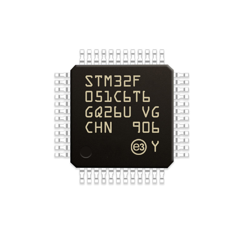 चुआंगयुनक्सिनयुआन STM32F051C6T6 MCU 8-बिट 16MHz 32KB फ्लैश 48-LQFP STM सीरीज माइक्रोकंट्रोलर IC STM32F051C6T6