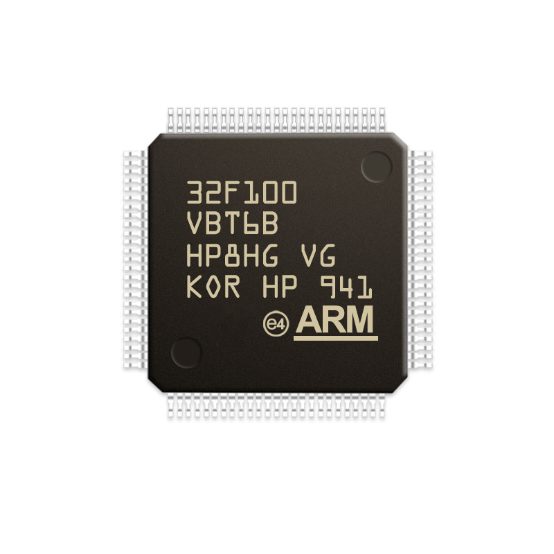 चुआंग्युनक्सिनयुआन STM32F100VBT6B क्वालिटी इन स्टोर इलेक्ट्रॉनिक कंपोनेंट इंटीग्रेटेड सर्किट MCU माइक्रोकंट्रोलर LQFP100 STM32F100VBT6B