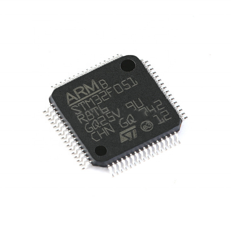 माइक्रोकंट्रोलर इंटीग्रेटेड सर्किट IC MCU 32BIT 64KB फ़्लैश 64LQFP STM32F STM32F051 STM32F051R8T6 मूल ब्रांड