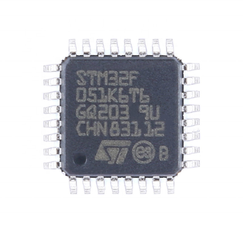 चुआंगयुनक्सिनयुआन माइक्रोकंट्रोलर इंटीग्रेटेड सर्किट IC MCU 32BIT 32KB फ़्लैश 32LQFP STM32F STM32F051 मूल ब्रांड STM32F051K6T6