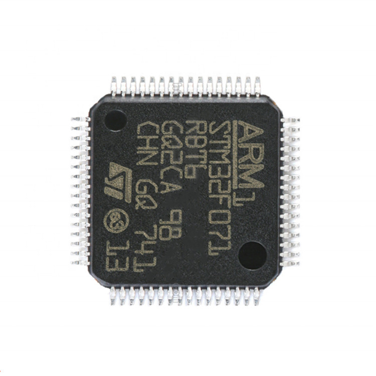 इलेक्ट्रॉनिक घटक इंटीग्रेटेड सर्किट IC चिप IC MCU 32BIT 128KB फ़्लैश 64LQFP STM32F071 STM32F071RB STM32F071RBT6