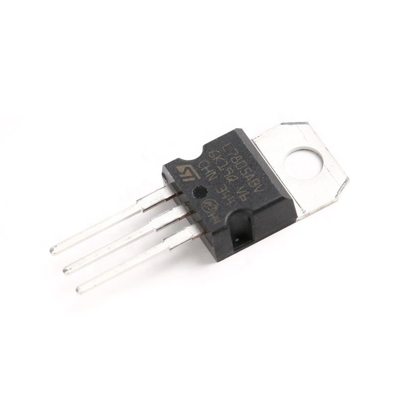 चुआंगयुनक्सिनयुआन मूल नया स्टॉक पावर प्रबंधन आईसी TO-220 L7805A IC चिप इंटीग्रेटेड सर्किट इलेक्ट्रॉनिक आपूर्ति L7805ABV