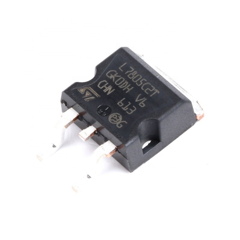 चुआंगयुनक्सिनयुआन स्टॉक लीनियर वोल्टेज रेगुलेटर में नया मूल 5.0V 1.0A पॉजिटिव इलेक्ट्रिक सप्लाई L7805CD2T-TR