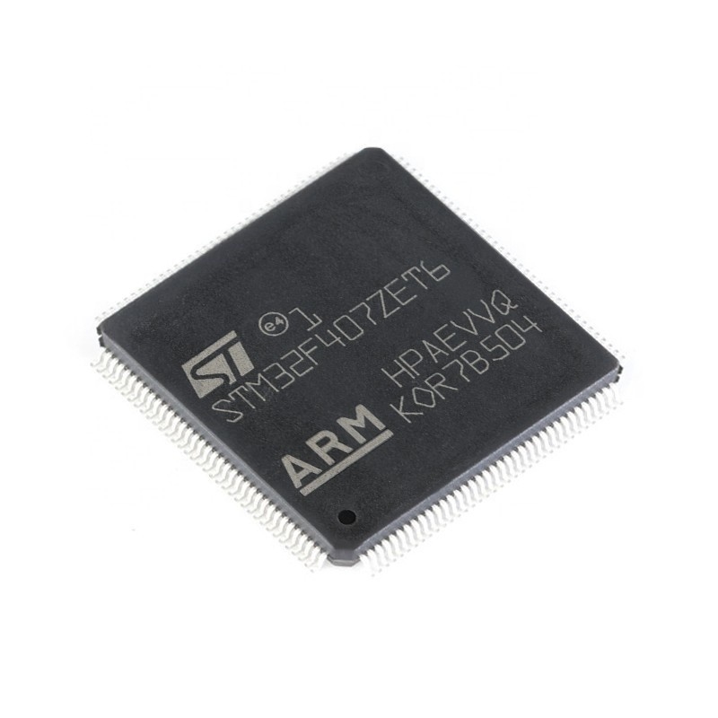 चुआंग्युनक्सिनयुआन STM32 ARM Cortex M4 MCU 32-बिट 512KB 144-LQFP इलेक्ट्रिक आपूर्ति माइक्रोकंट्रोलर मूल स्टॉक STM32F407ZET6 में