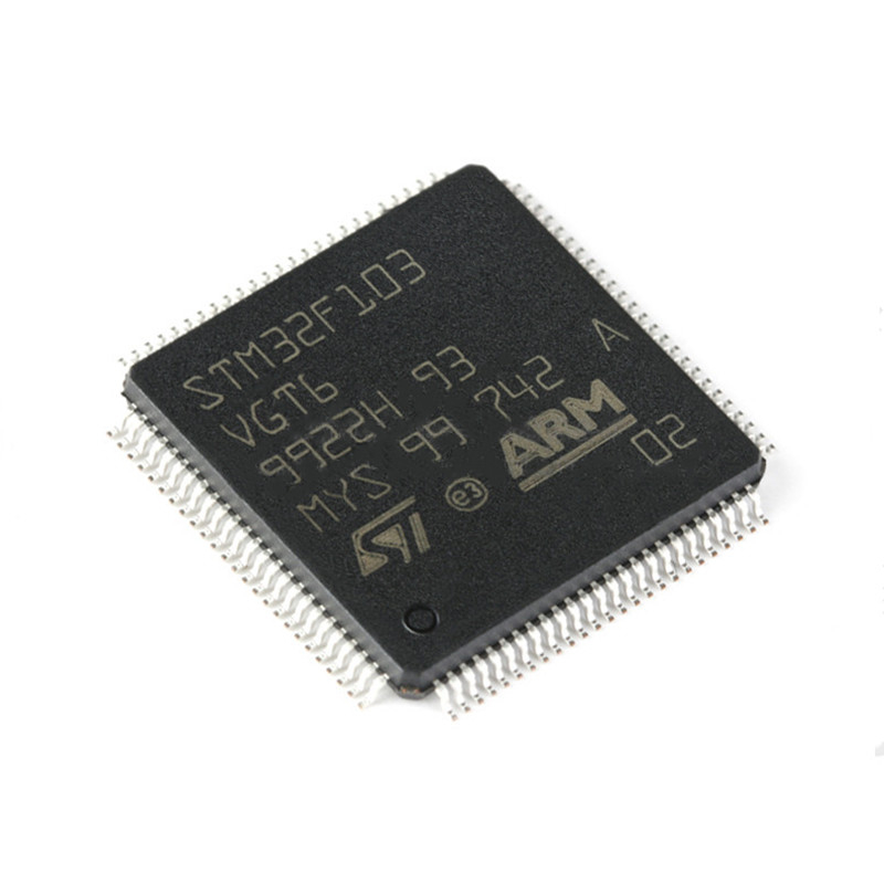 चुआंग्युनक्सिनयुआन IC STM32F103VGT6 इलेक्ट्रॉनिक घटक एकीकृत सर्किट नए मूल LQFP100 MCU STM32F103VGT6 Ic