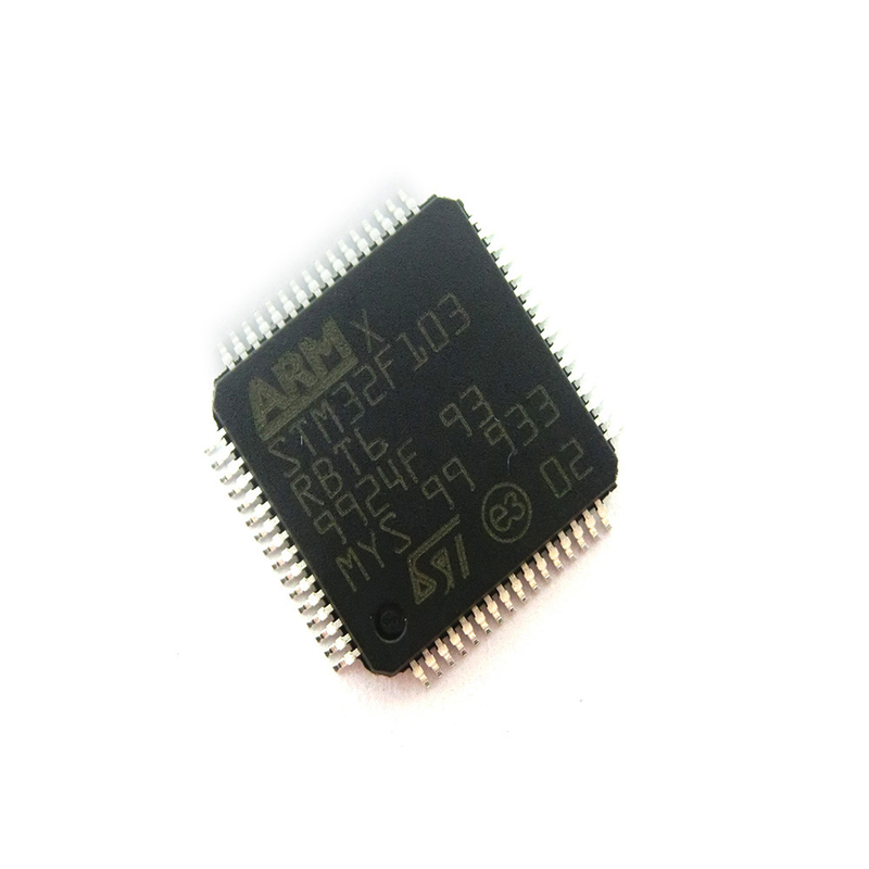 STM32F103RBT6 Mcu 32-बिट Stm32f1 आर्म M3 Risc 128kb फ़्लैश 2.5v/3.3v 64-पिन Lqfp Ic