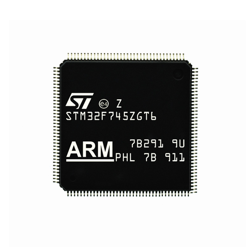 नई मूल आयातित माइक्रोकंट्रोलर चिप C IC MCU 32BIT STM32F745IGK6 1MB फ़्लैश 144LQFP IC चिप