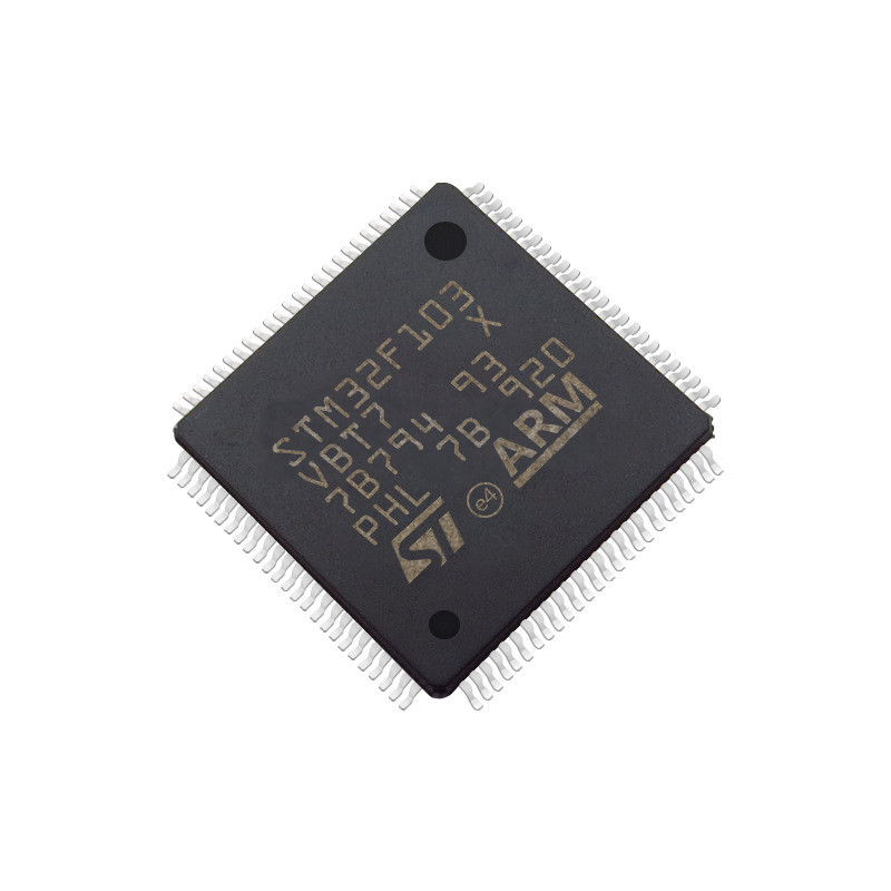 STM32F103VBT7 नया मूल माइक्रोकंट्रोलर ऑनलाइन इलेक्ट्रॉनिक घटक एकीकृत सर्किट LQFP100 MCU STM32F103VBT7 CHIP
