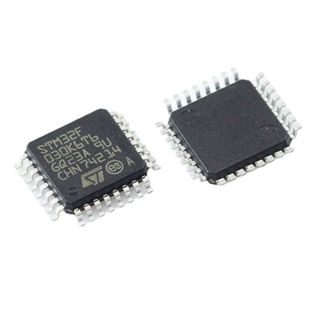 इलेक्ट्रॉनिक घटक Stm32f030 Mcu 32-बिट Stm32 Arm M0 Risc 32kb फ़्लैश Lqfp32 Stm32f030k6t6