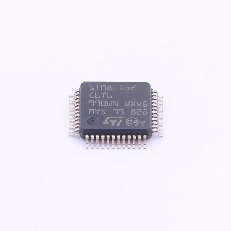 चुआंगयुनक्सिनयुआन MCU 8-बिट STM8L STM8 CISC 32KB ROM 2.5V/3.3V 48-पिन LQFP ट्रे - ट्रे STM8L152C6T6 Ic